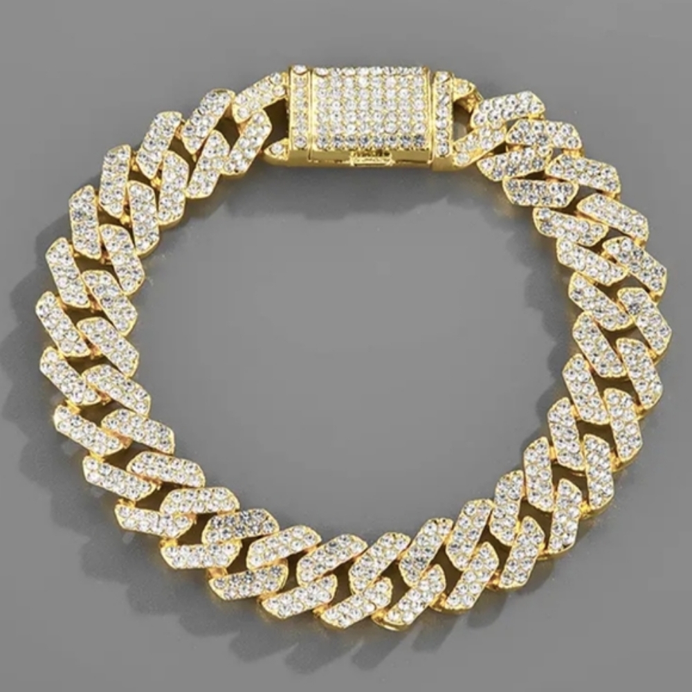 SOLD🆕Silver Rhinestone Bracelet - Picture 5 of 7